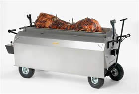 hog roast machine hire